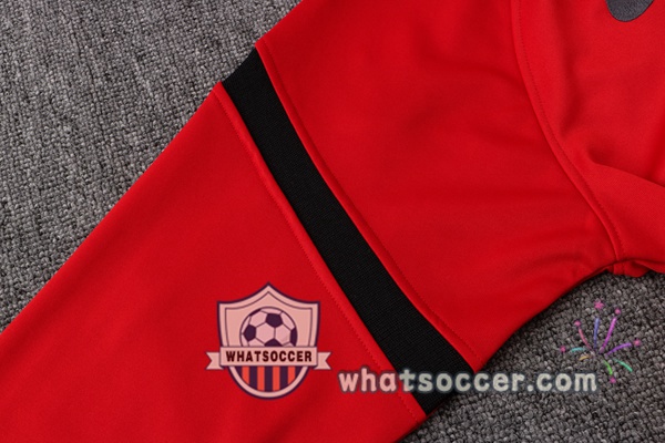 Atletico Madrid Red Hooded Jacket 2021-2022