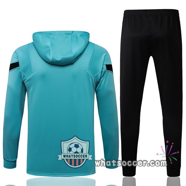 Inter Milan Blue Hooded Jacket 2021-2022