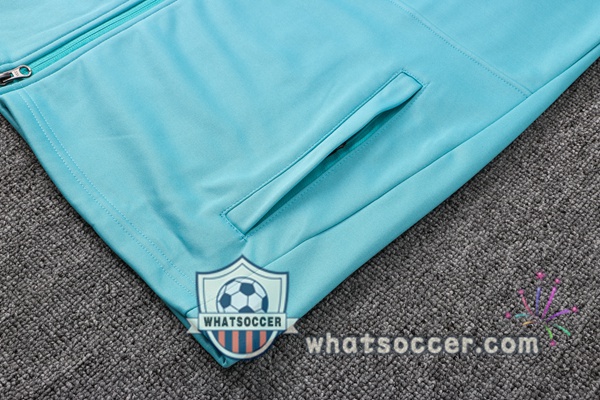 Inter Milan Blue Hooded Jacket 2021-2022