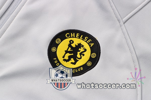 FC Chelsea Gray Hooded Jacket 2021-2022