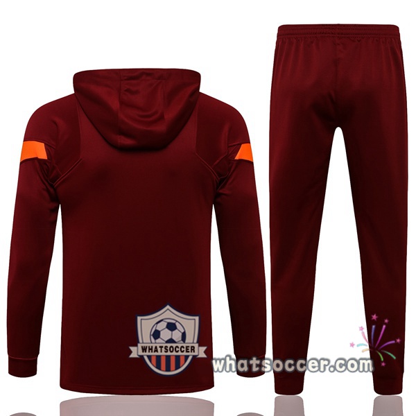 FC Liverpool Red Hooded Jacket 2021-2022