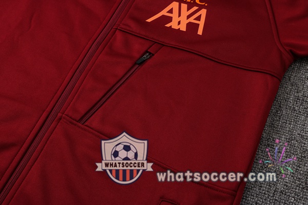 FC Liverpool Red Hooded Jacket 2021-2022