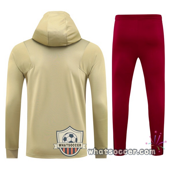 FC Liverpool Yellow Hooded Jacket 2021-2022