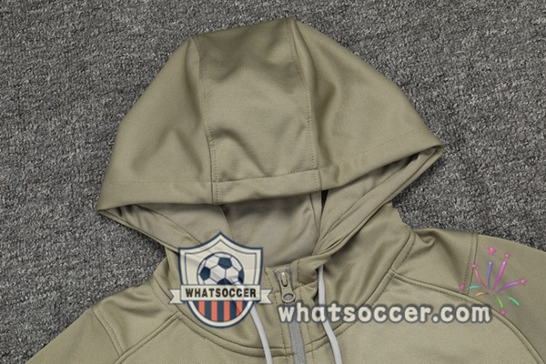 FC Liverpool Yellow Hooded Jacket 2021-2022