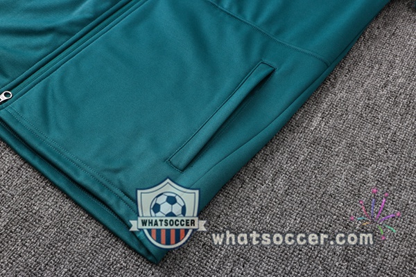 FC Liverpool Green Hooded Jacket 2021-2022