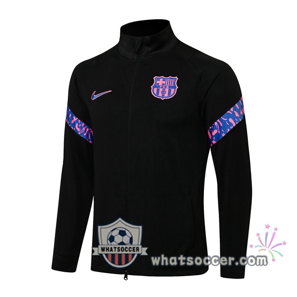 FC Barcelona Black Soccer Jacket 2021-2022