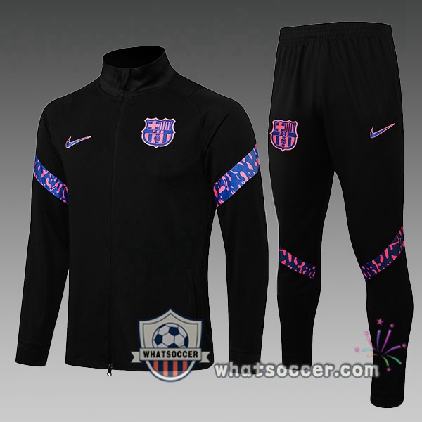 FC Barcelona Kids Black Training Jacket 2021-2022