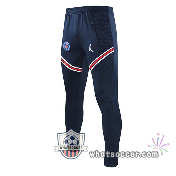 JORDAN Paris PSG Blue Royal Soccer Pants 2021-2022