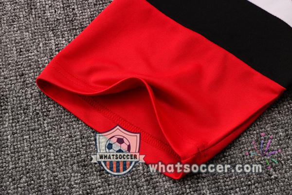 Training Polo Manchester United + Pants Red 2021-2022