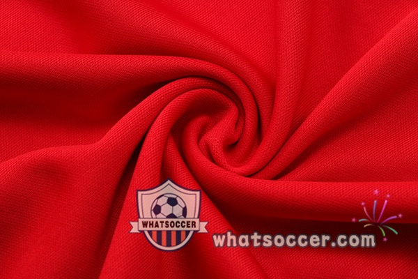 Training Polo Manchester United + Pants Red 2021-2022