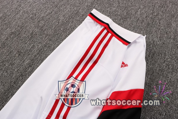 Training Polo Manchester United + Pants White 2021-2022
