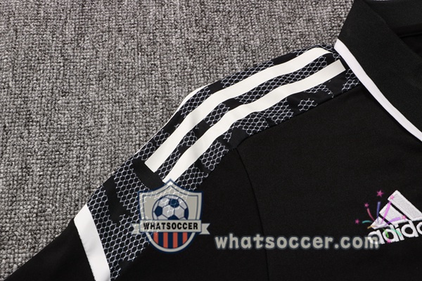 Training Polo Manchester United + Pants Black 2021-2022