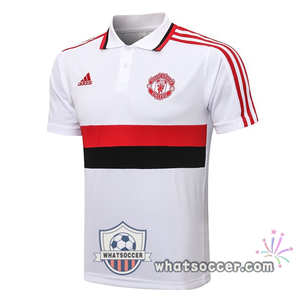 Training Polo Manchester United White 2021-2022