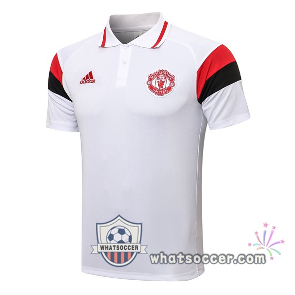 Training Polo Manchester United White 2021-2022