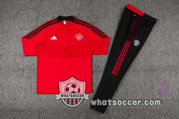 Manchester United Red Tracksuit 2021-2022