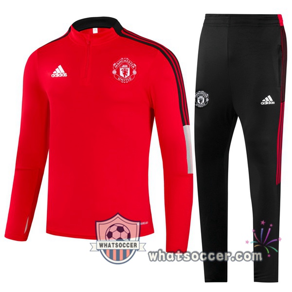 Manchester United Red Tracksuit 2021-2022