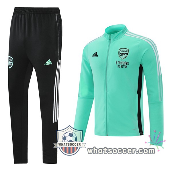 Arsenal Green Training Jacket 2021-2022