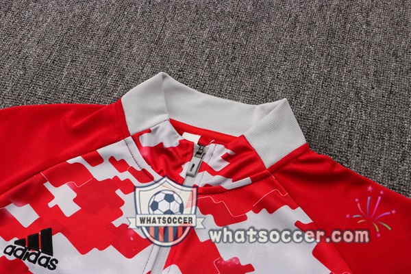 Manchester United Red White Training Jacket 2021-2022