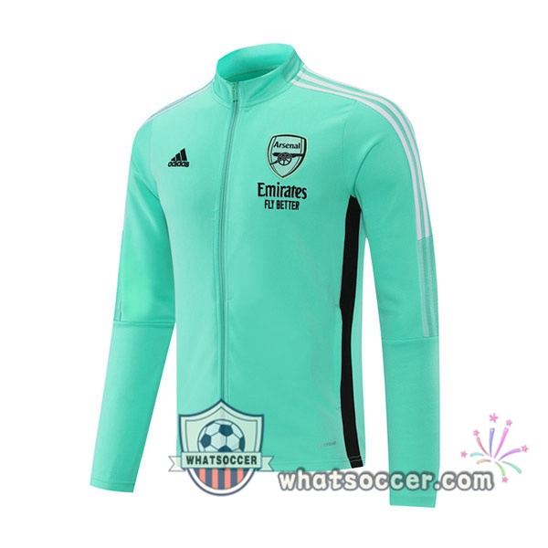Arsenal Green Soccer Jacket 2021-2022
