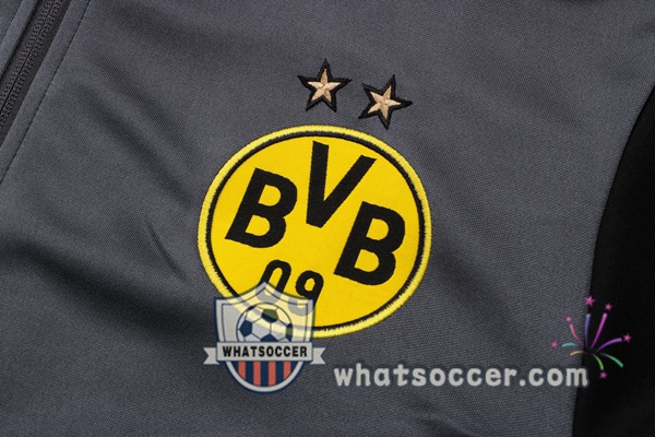 Dortmund BVB Gray Training Jacket 2021-2022