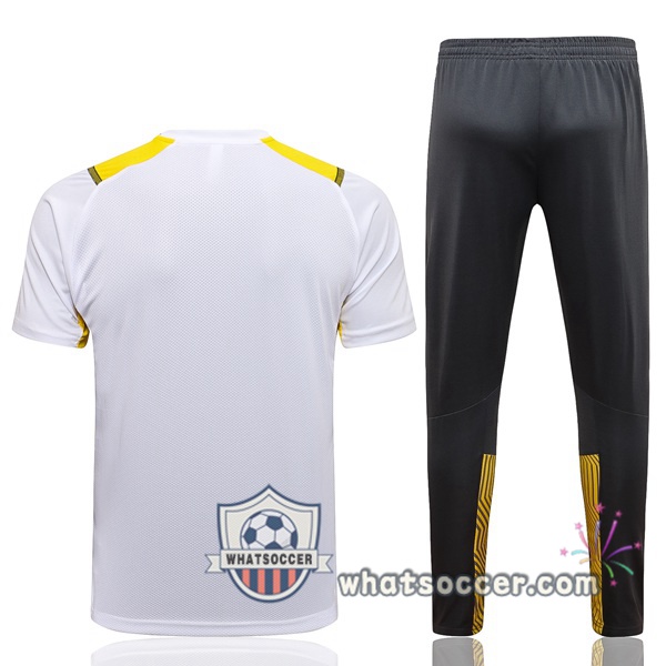 Dortmund BVB + Pants White Training T-Shirt Suit 2021-2022