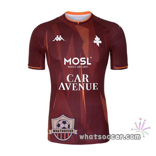 FC Metz Home Soccer Jerseys Red 2021-2022