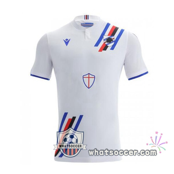 UC Sampdoria Away Soccer Jerseys White 2021-2022