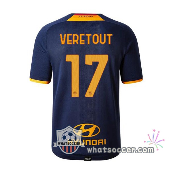 AS Roma (VERETOUT 17) Fourth Soccer Jerseys 2021-2022