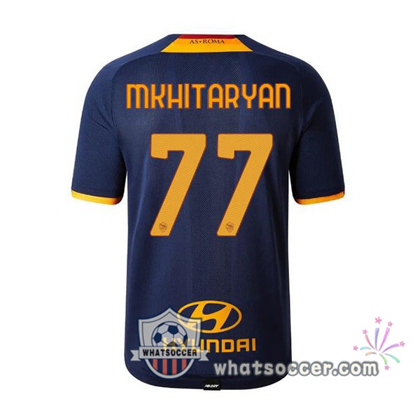 AS Roma (MKHITARYAN 77) Fourth Soccer Jerseys 2021-2022