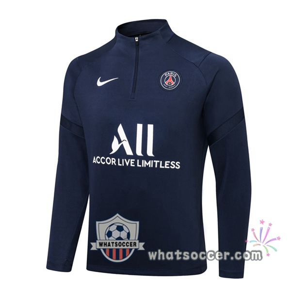 Paris PSG Blue Royal Soccer Sweater 2021-2022