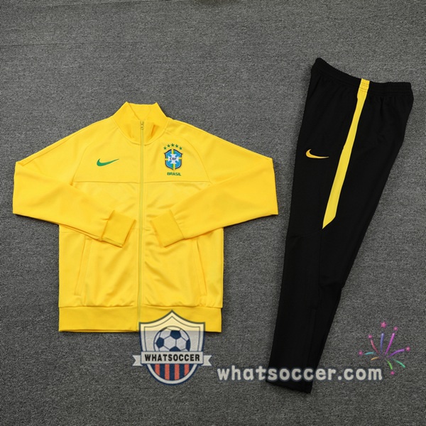 Brazil Yellow Training Jacket 2021-2022