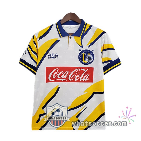 1996-1997 Tigres UANL Retro Away Jerseys Yellow White