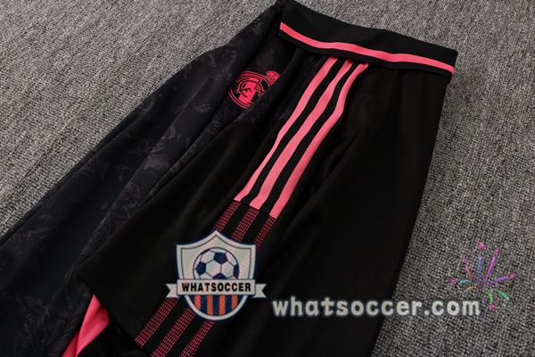 Training Polo Real Madrid + Pants Black 2021-2022