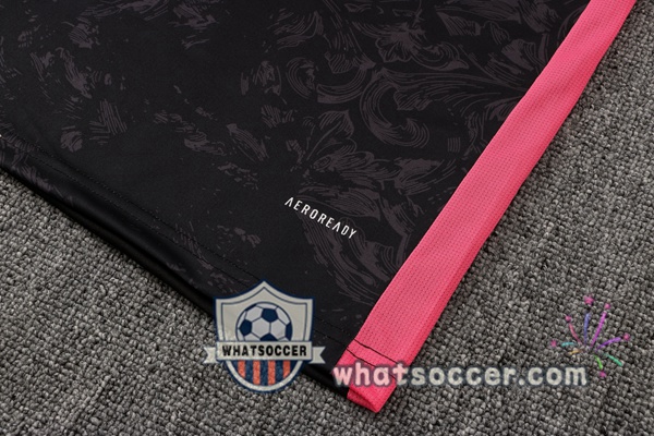 Training Polo Real Madrid + Pants Black 2021-2022