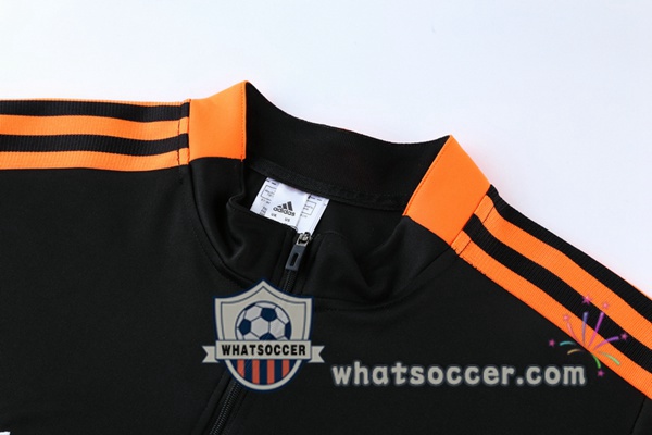 Juventus Black Orange Tracksuit 2021-2022