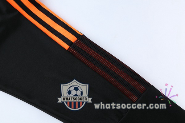 Juventus Black Orange Tracksuit 2021-2022