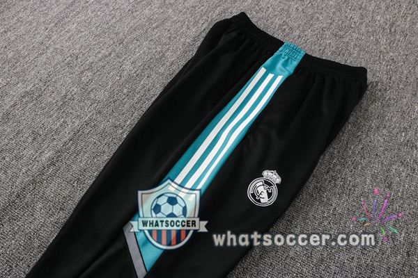 Real Madrid Black Hooded Jacket 2021-2022