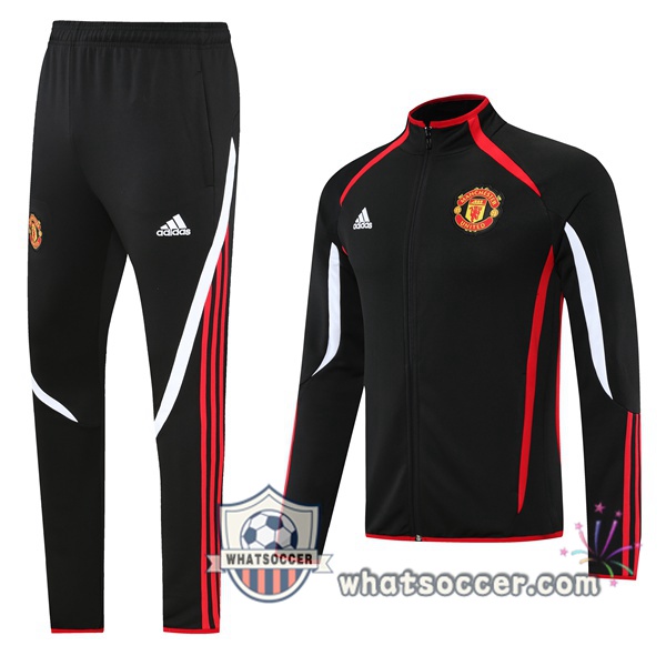 Manchester United Black Training Jacket 2021-2022