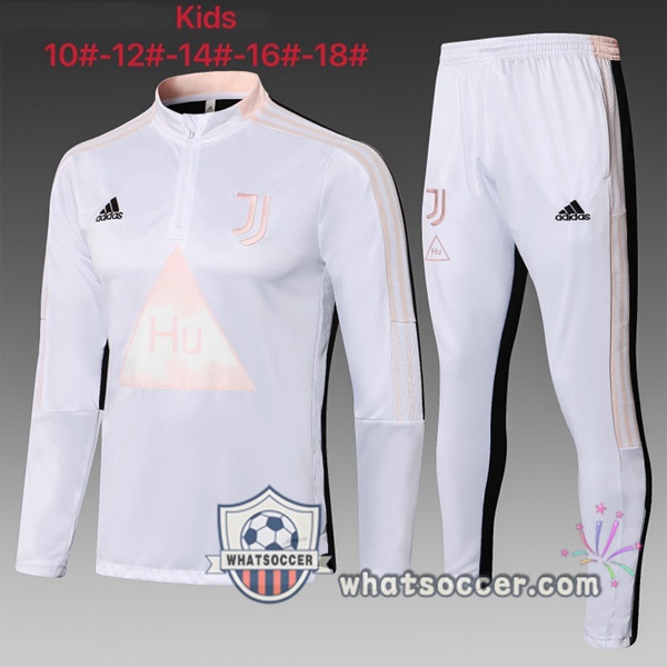 Juventus Kids White Tracksuit 2021-2022