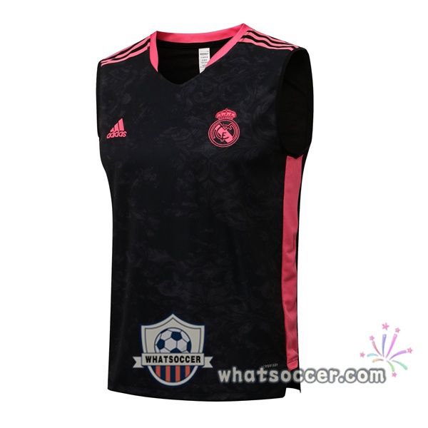 Real Madrid Black Soccer Vest 2021-2022