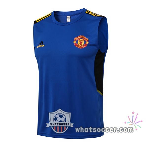 Manchester United Blue Soccer Vest 2021-2022