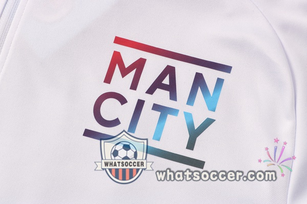 Manchester City White Tracksuit 2021-2022