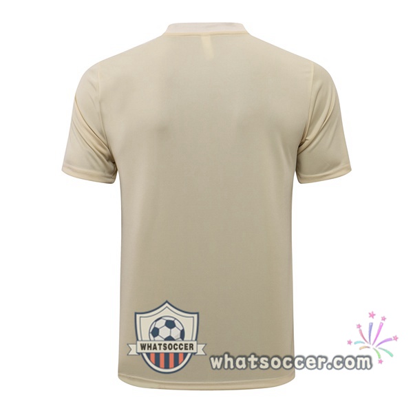 Training Polo AC Milan + Pants Yellow 2021-2022