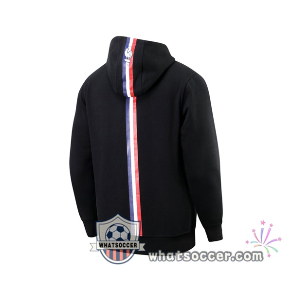 France Black Hooded Sweater 2021-2022