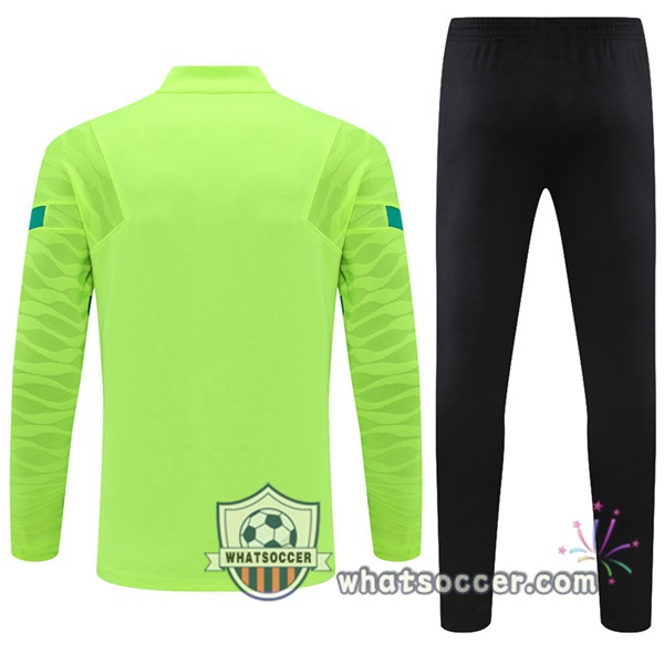 Inter Milan Green Tracksuit 2021-2022