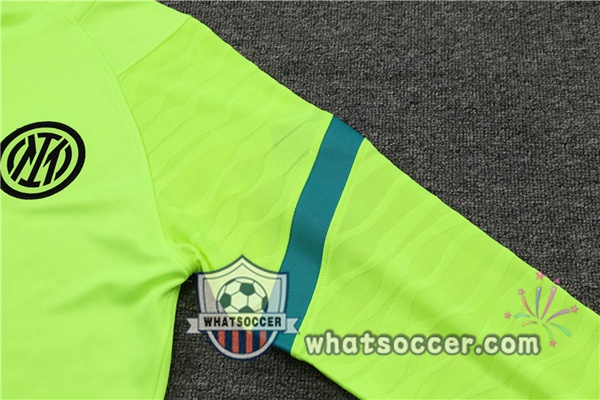 Inter Milan Green Tracksuit 2021-2022