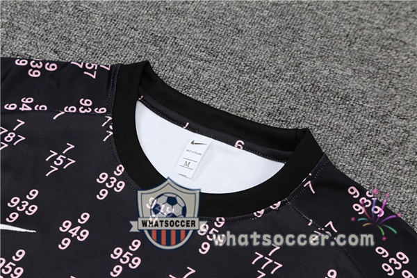 Paris PSG Black Rose Tracksuit 2021-2022