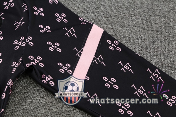 Paris PSG Black Rose Tracksuit 2021-2022