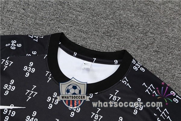 Paris PSG Black White Tracksuit 2021-2022