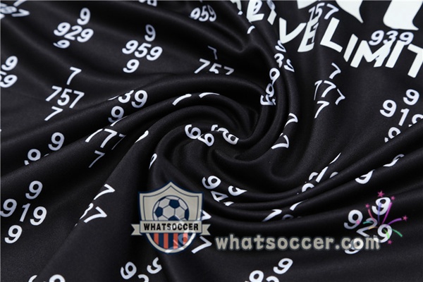 Paris PSG Black White Tracksuit 2021-2022